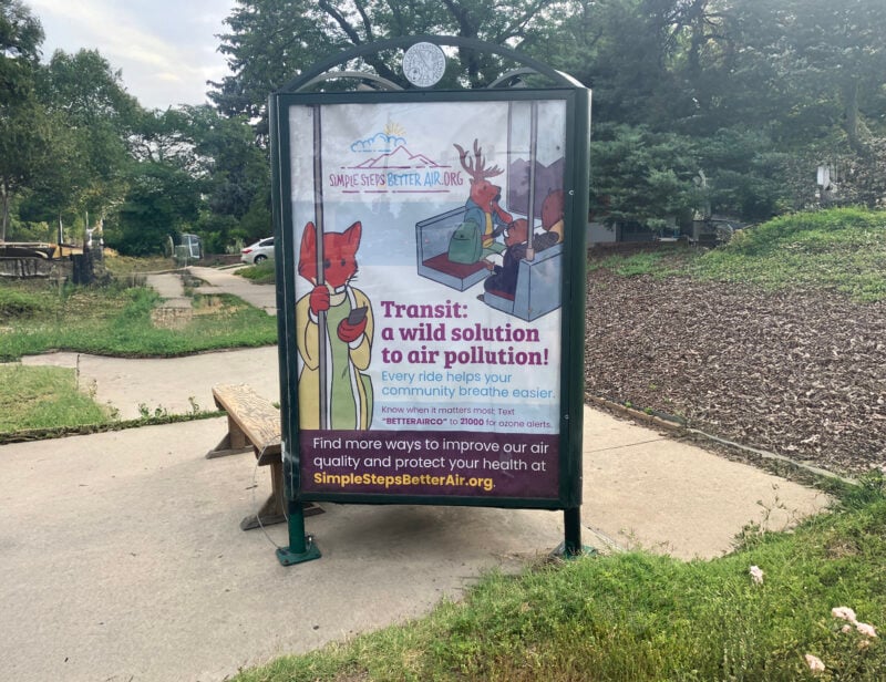 Bus Stop Ad for RAQC