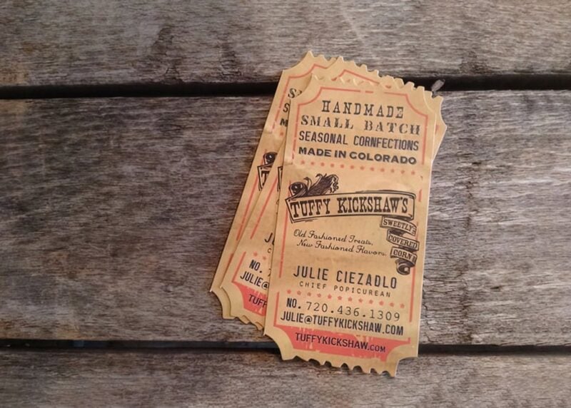 Tuffy Kickshaw business card