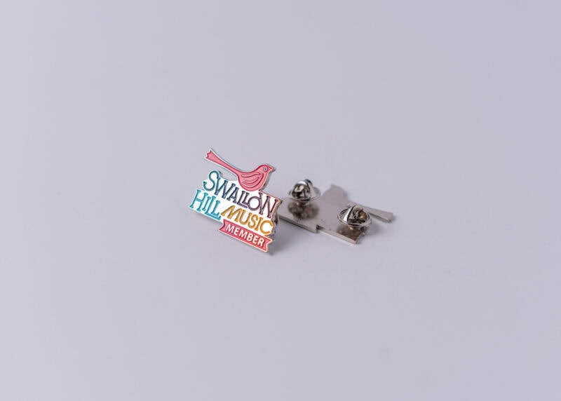Swallow Hill Music pin
