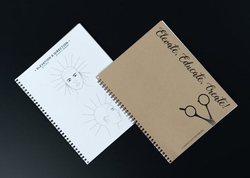 InSalon spiral-bound book
