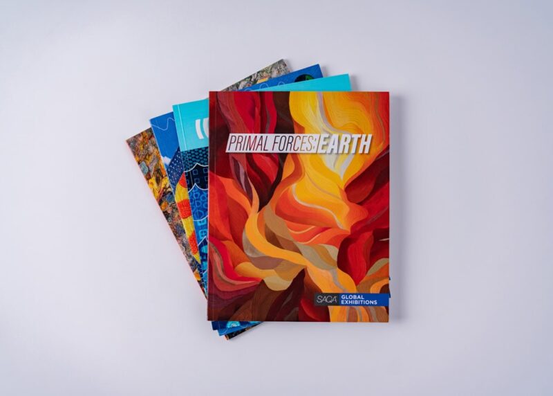 Perfect-bound SAQA exhibition books