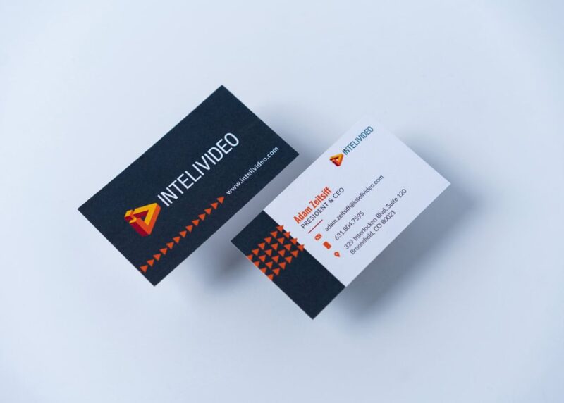 Intelivideo business card