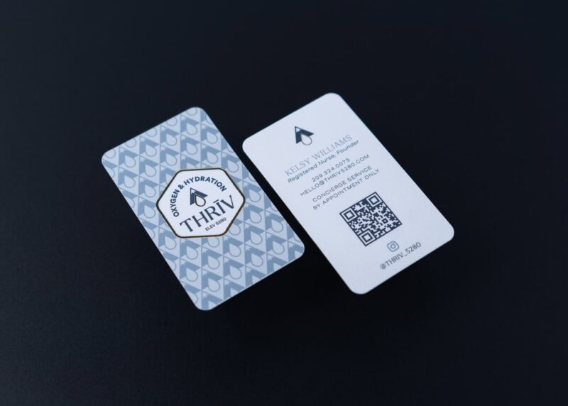 Thriv business card
