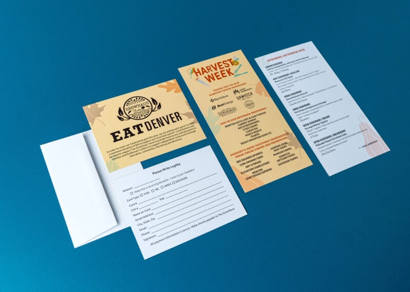 GrowHaus Eat Denver mailer