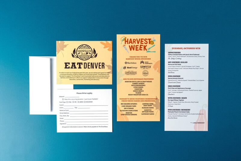 GrowHaus Eat Denver mailer