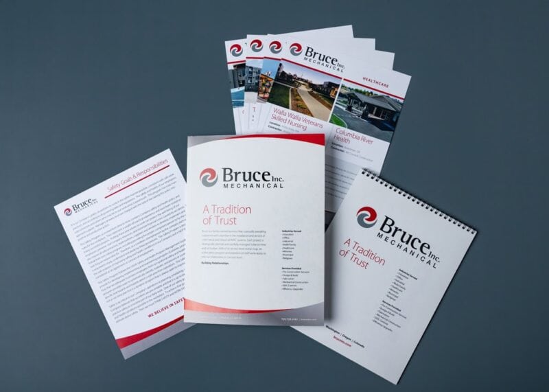 Bruce Mechanical pocket folder