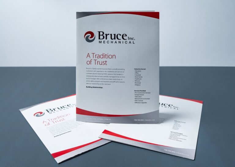 Bruce Mechanical pocket folder