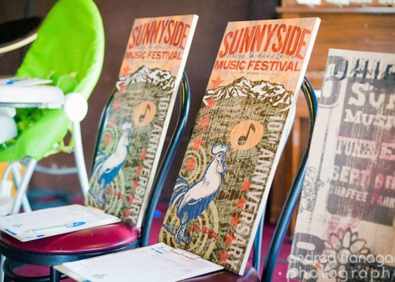 Sunnyside Music Fest posters