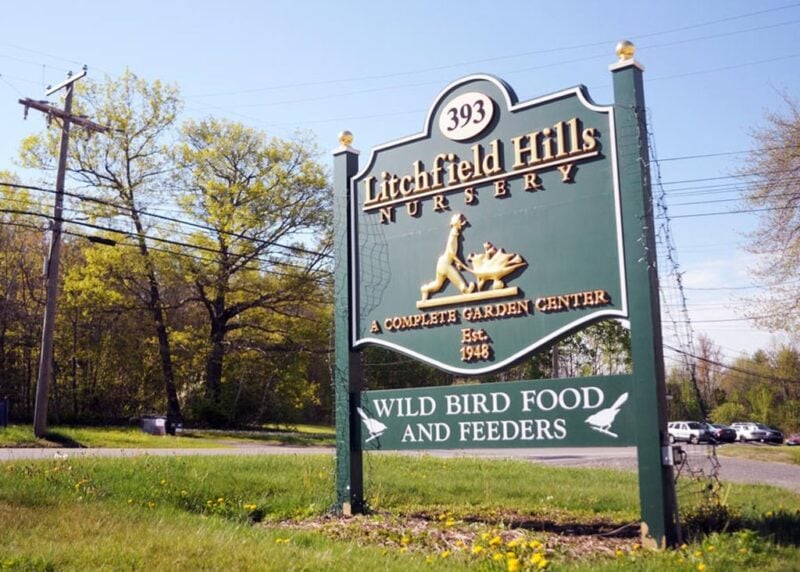 Signage for Litchfield Hills Nursery