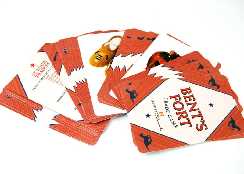 Playing cards for History of Colorado Museum