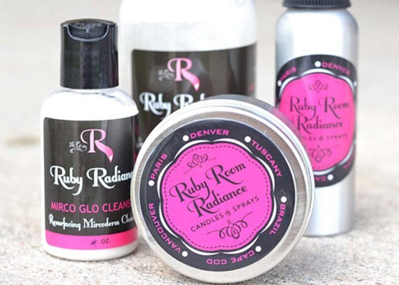 RubyFox product labels