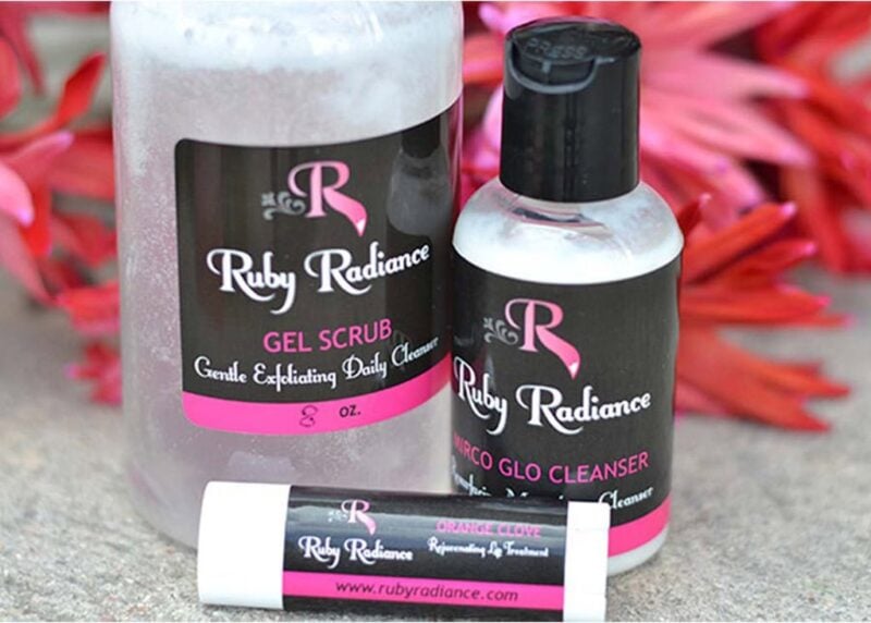 RubyFox product labels