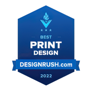 YellowDog Best Print Design Award from DesignRush