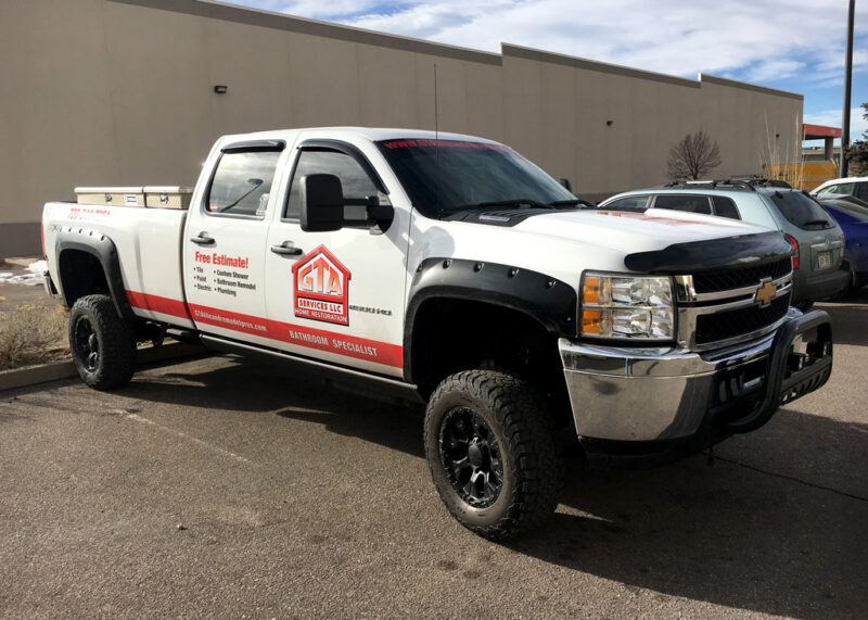 Truck graphics for GTA Services