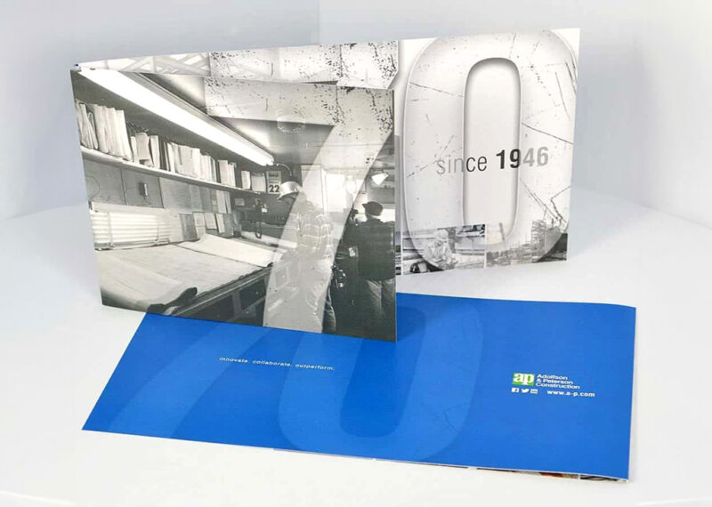 Brochure for Adolfson & Peterson Construction