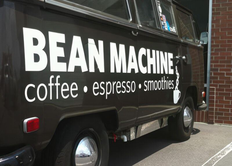 Vehicle graphics for the Bean Machine