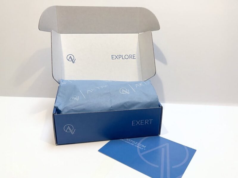 Packaging for Aktiv Sportswear, designed and printed by YellowDog