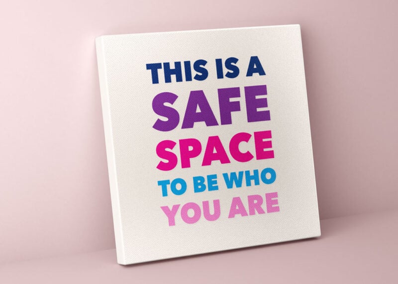 Canvas art for Planned Parenthood