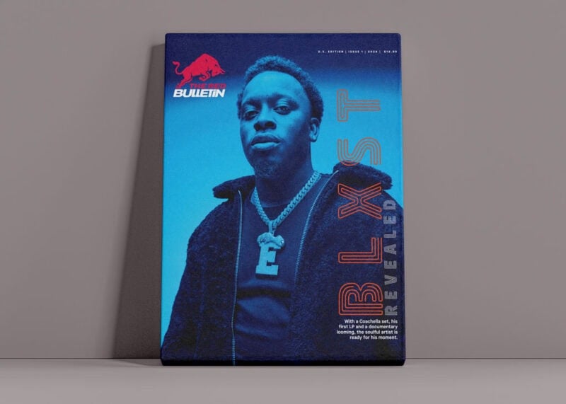 Canvas print for music event