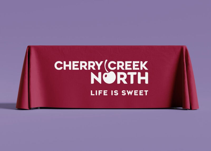 Table throw for Cherry Creek North