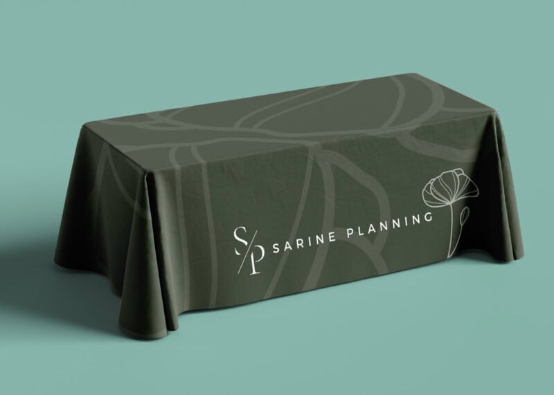 Table throw for Sarine Planning
