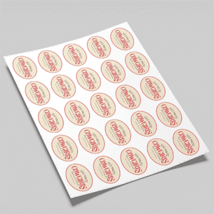 Sheet paper stickers from YellowDog