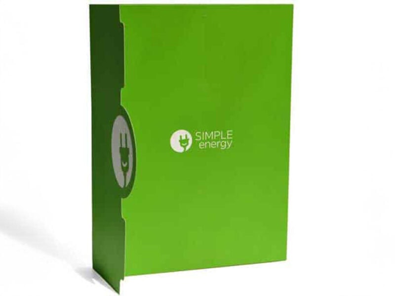 Simple Energy pocket folder