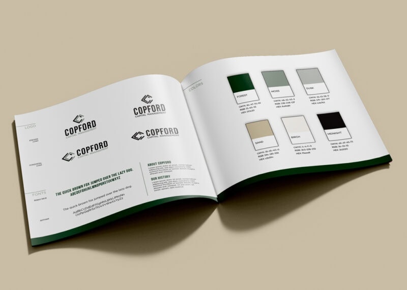 Copford Capital brand guide