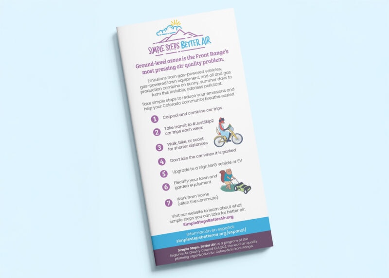 Regional Air Quality Council brochure