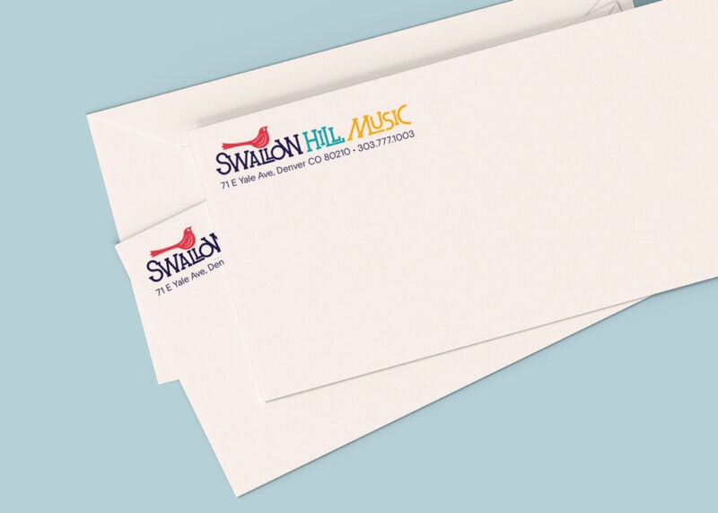 Swallow Hill Music Envelope