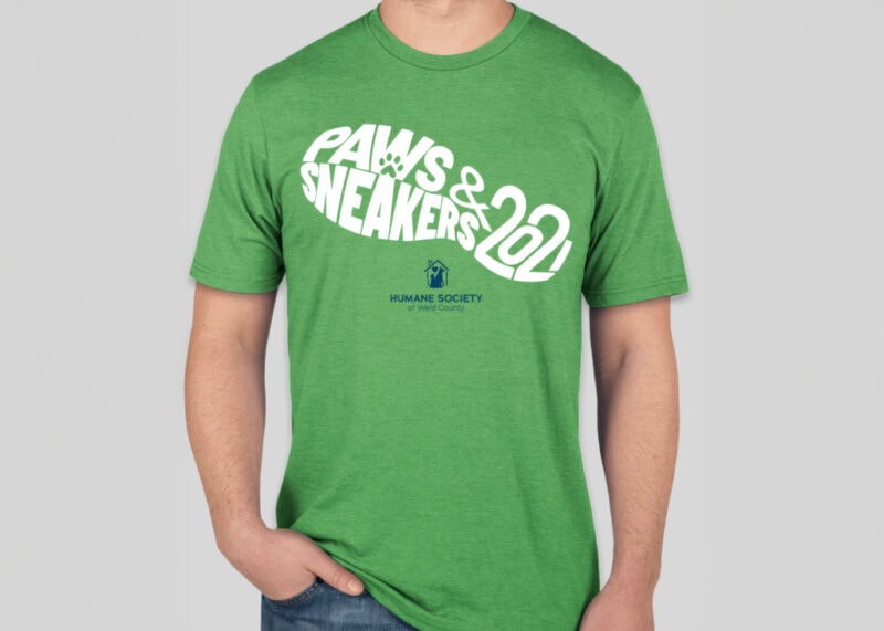 T-shirt for the Humane Society of Weld County