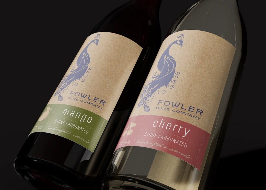 Logo and product label design for Fowler Wine Company