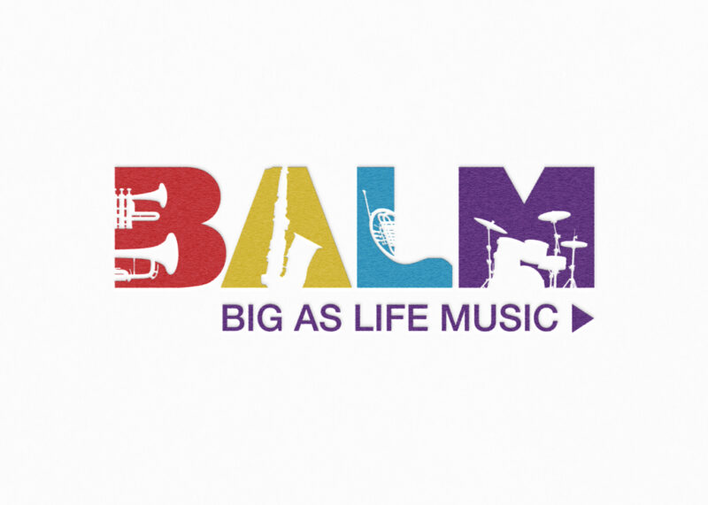 Logo design for Big As Life Music