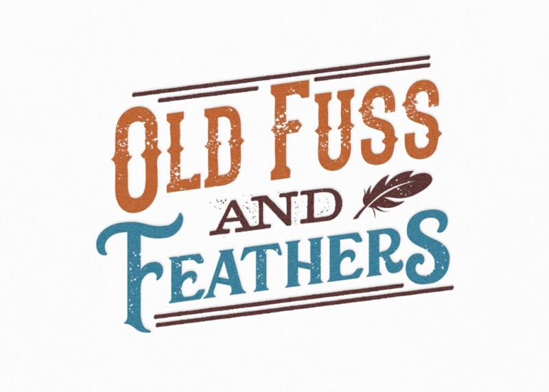 Logo design for Old Fuss and Feathers