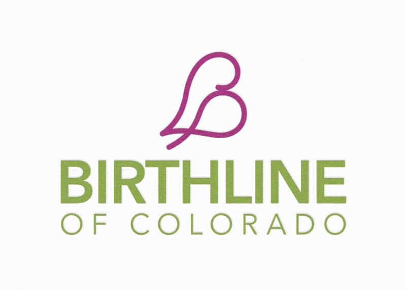 Logo design for Birthline of Colorado