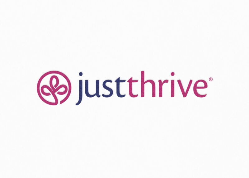Logo design for JustThrive Therapeutics