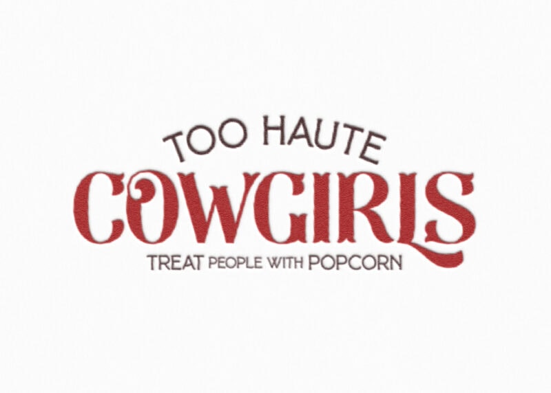 Logo design for Too Haute Cowgirls