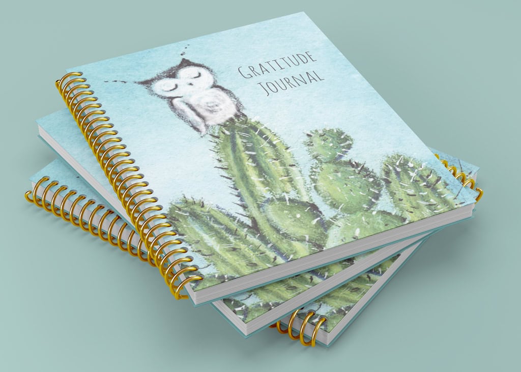 Spiral bound notebooks for Sara Lou Designs