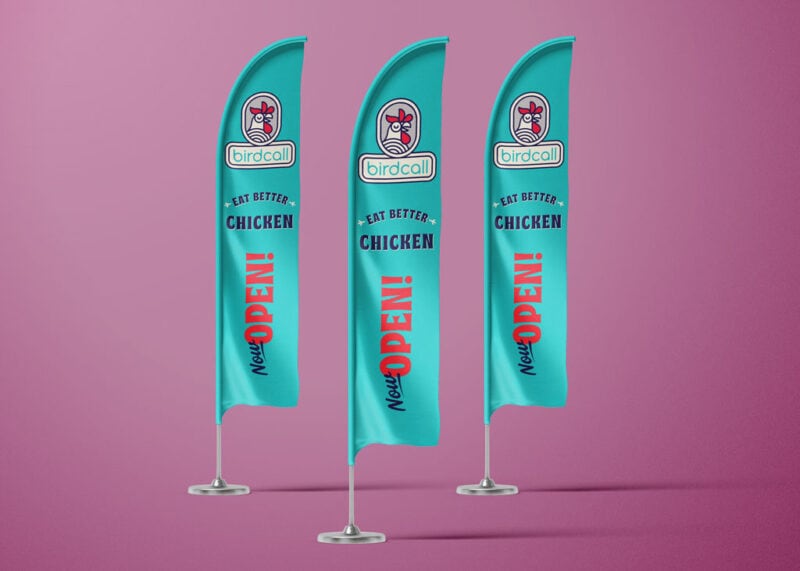 Now open feather flags for Birdcall