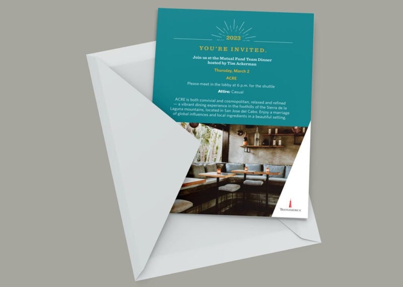 Invite for Transamerica