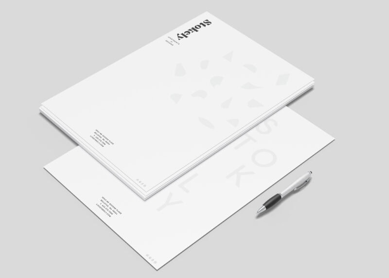 Letterhead for the Stokely