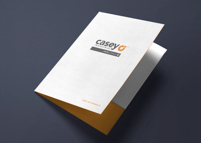 Pocket folder for Casey Industrial